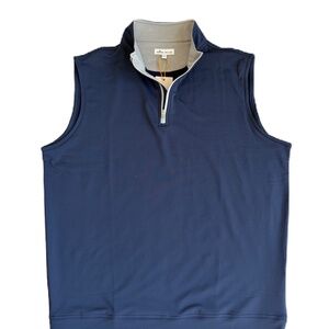 Peter Millar Galway Stretch Loop Terry vest blue Large